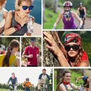 UV Sun & Virus Protection Face Mask Neck Gaiter Windproof Scarf Pack of 6