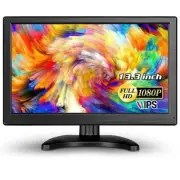 13.3" CCTV HDMI Monitor 1920x1080 Display Portable CCTV Monitor for Car/PC/DVD
