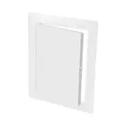 6" x 8" White Metal Access Panel. Service Shaft Door Panel. Plumbing Electric...