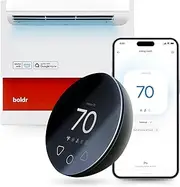 Boldr Klima Smart Thermostat for Air Conditioners, Window A/C & Split Systems - Alexa & Google Home Compatible, WiFi Control App, Energy Saving, Easy DIY Install (Graphite Grey)