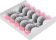 ELAYARD Natural Faux False Eye Lashes Half Eye Eyelash Extensions with Box Lightweight and Reusable Makeup Lashes for Everyday and Special Occasions