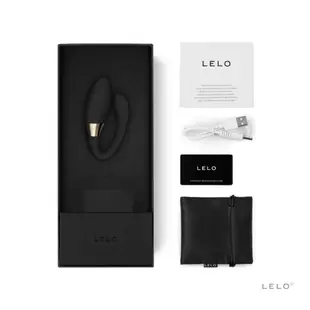 LELO TIANI DUO｜情侶共震按摩器｜黑色/湖水藍(任選) 成人玩具 情趣用品│情趣職人總代理公司貨