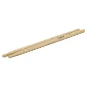 On-Stage HW7A Hickory 7A Wood Drum Sticks with Wood Tips, 1-Pair