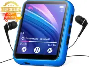 32GB MP3 Player Bluetooth 5.0 Touch Screen HiFi Music FM Radio Recorder 128GB