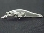 wLure 10 Blank Unpainted Minnow Crankbait Topwater Lipless Jerkbait Fishing Lures V3