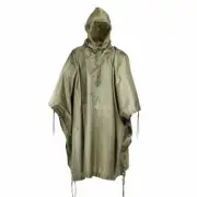 Red Rock Army Style Rip Stop Pancho - Olive Drab