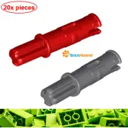 LEGO 11214 Technic Axle 1L w/Pin 2L w/Friction Ridges 20pcs NEW (select colour)