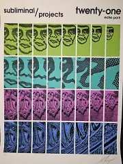 Obey Giant Subliminal Project Shepard Fairey Signed Numbered Art Print Poster