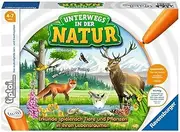 Ravensburger tiptoi Game 00043 On The Go in Nature - Discover Native Nature and Animals, Educational Game for Children from 4 Years, for 1-4 Players