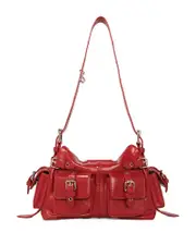 Maje Miss M Mini Pockets Leather Bag