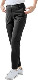 [JUN & ROPE] Jun & Lope Women's Tricot Tapered Golf Pants, Sweat Absorbent, Quick Drying, Cool to Contact