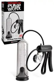 Pipedream 8.5" Penis Pump with Pressure Gauge