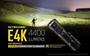 Nitecore E4K 21700 NL2150HPR rechargeable 4400 LM Flashlight Torches Work Lights