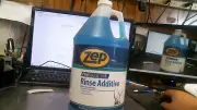 Zep 155824 Dishwasher Rinse Additive,Bottle 1 pk