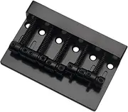 Ｓｉｍｈｏａ Electric Guitar Fixed Bridge for 5 String Bass, 16mm Component, Black