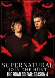 Supernatural TV Series The Road So Far: Season 4 Photo Refrigerator Magnet, NEW
