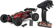 ARRMA RC Car Typhon GROM 4X4 223S BLX BRUSHLESS Small Scale Buggy RTR with DSC, Battery & Charger Included, RED, ARA2306ST1