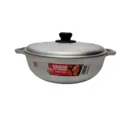 Victoria 4.4-QT Cast Aluminum Cauldron Original Caldero w/Lid New