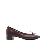 [Repetto] Repetto 30mm Camille Bow-detail Block-heel Pumps 36 IT RED