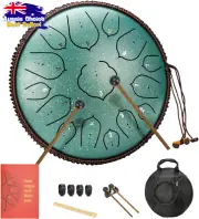 Steel Tongue Drum 14" 15 Notes Handpan Percussion Instrumen 4 Yoga & Meditation