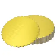 15pcs Cake Board Round, 6 inch Cake Circle Base Cake Plate Gold