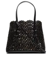 Alaïa Mina Leather Tote Bag
