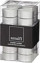 Amalfi APCA 19 Classic Unscented Tealights, Pack of 28