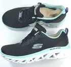 Skechers / FRESH CHARM / Womans Glide Step Sport / BLACK-AQUA / NIB / Reg $90