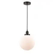 Innovations Edison Beacon 10" 1-Lt Mini Pendant, OB/FR/FR - 616-1PH-OB-G201-10