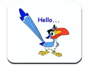 Mouse Pad Christmas Gift Hello Zazy Laptop Computer Mouse Pad USA Mouse Pad