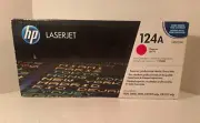 NEW HP 124A Magenta LaserJet Toner Cartridge Q6003A Factory Sealed