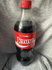 Share A Coke with Jenna 2025 Personalized Gift Coca Cola Bottle 20oz