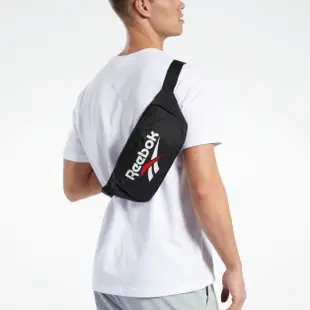 REEBOK CLASSICS VECTOR LOGO WAISTBAG 休閒腰包 中性款 隨身包 側背包 黑色 藍色