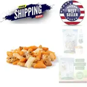 2 LBS of Soy and Chili Rice Crackers - Healthy Crunchy Snack in Resealable Bag