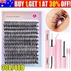 DIY Lash Extension Kit Individual Lashes Cluster D Curl Eyelash Fake Eyelashes