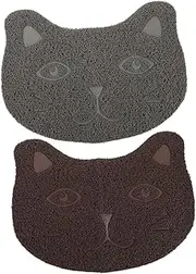 Generic 2pcs Cat Litter Mat Cat Training Tape Cat Scratch Mat Pet Double Sided Water Cat Mat Cat Mats for Litter Large Cats Cat Litter Mat Cat Pad Cat Hammock Cat Accessories Pvc
