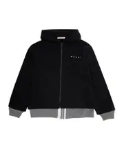 Long-sleeved zipper sweatshirt 14Y black