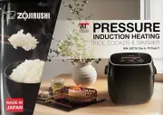 Zojirushi NW-JEC18BA Pressure Induction Heating (IH) Rice Cooker & Warmer 10-Cup