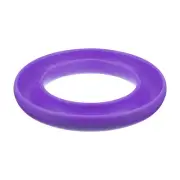 Silicone Bobbins Ring Holder Sewing Machine Thread Spool Saver, Purple