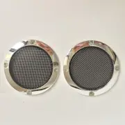3" Speaker Covers Grill For Car Audio DJ PA Speaker Chrome ABS Frame Metal Mesh