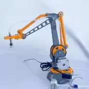Robot Arm 3D Printed Mechanical Arm w/Stepper Motor Air Pump and Belt Pulley