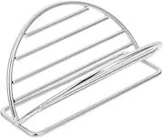 iplusmile Stainless Steel Taco Holder Stand Versatile Taco Shells to Bake Serve Space Efficient Design Pancakes Burritos Stable Easy to Use for Kitchen Oven