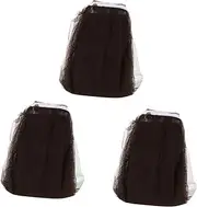 KOMBIUDA Stroller Netting 3 Pack Breathable Mesh Netting Cover for Bees Insects Fit Protection