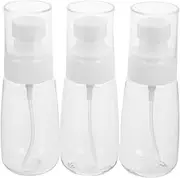 3pcs Travel Toiletries Bottles Mini Refillable Spray Mist Bottles for Beauty Perfume and Makeup