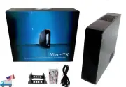 NEW Black Mini-ITX Media Center HTPC Slim Desktop/Tower PC Case + Power Supply