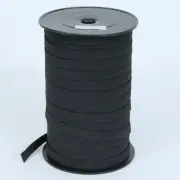 1/2 Inch Braided Elastic Bands for Sewing Stretchy Waistband Cord BLACK 144 Yard