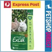 Burgess Excel Adult Rabbit Pellets with Mint 1.5kg EXPRESS POST