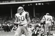 Offensive Lineman Dennis Harrah Of The Los Angeles Rams 1978 Nfl OLD PHOTO