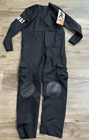 Target Hyde & Eek Large L Kids S.W.A.T Team Black Jumpsuit New