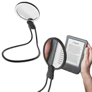 Magnetic Neck Magnifier 3X Magnifying Glass with Light Magnifier Craft for Reading